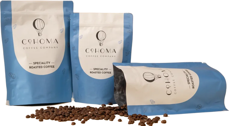 Bulk Cohoma coffee packaging