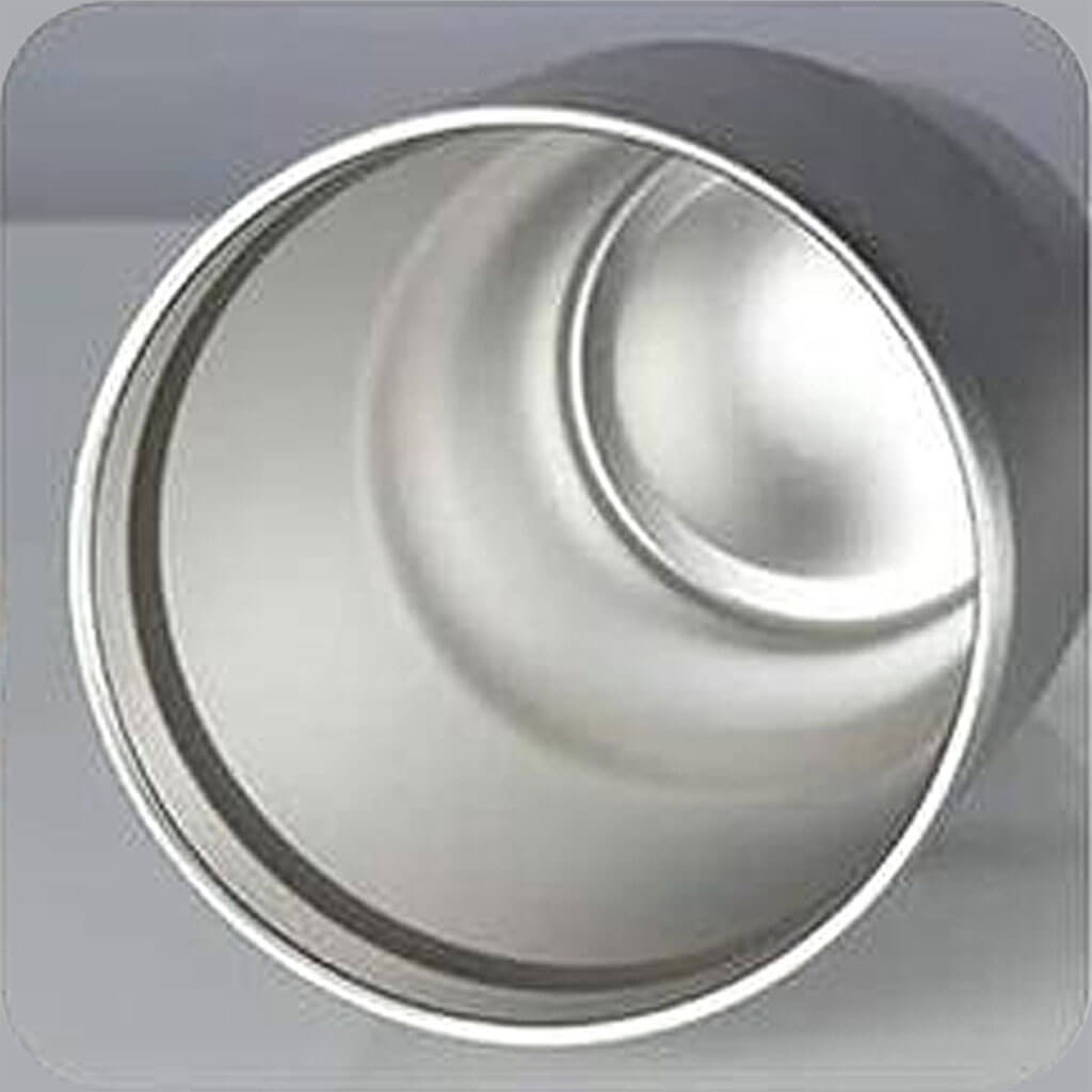 Close-up of a durable stainless steel interior, designed for Cohoma Coffee hot tumblr to ensure long-lasting performance