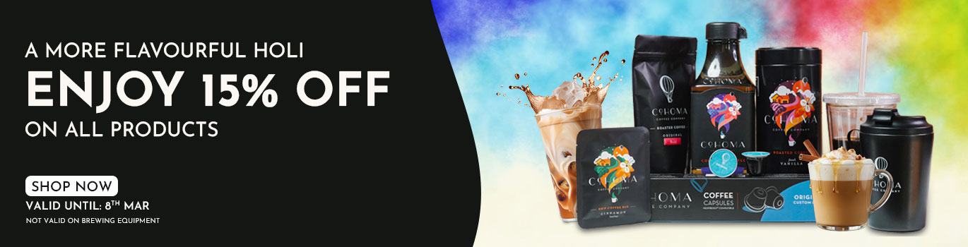 Holi offer | Cohoma Coffee