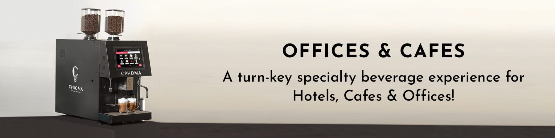 Offices and cafes for home